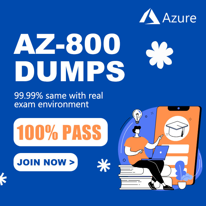 【AZ-800】Azure Dumps Valid and 