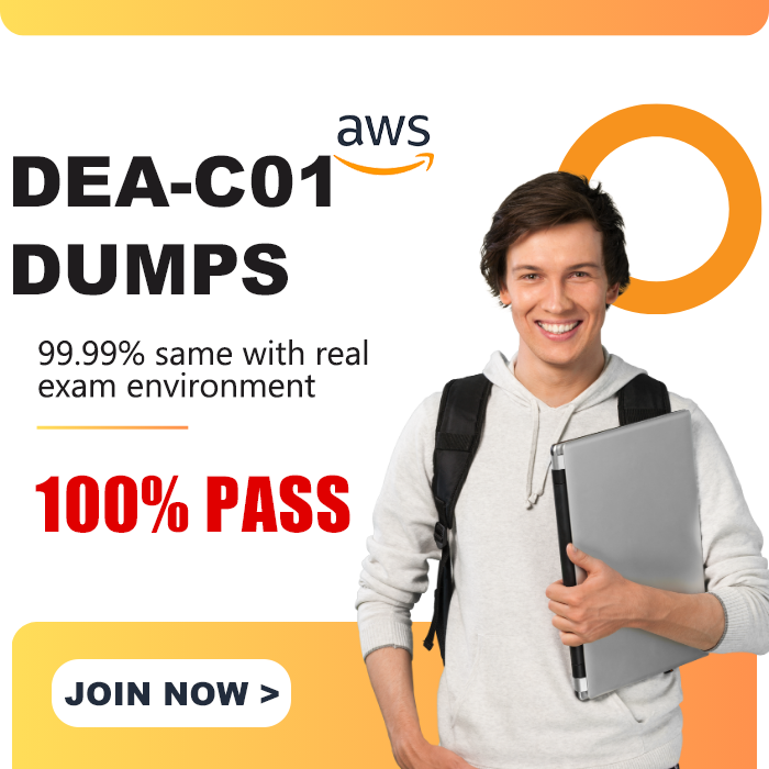 【DEA-C01】AWS Dumps Valid and 100% Pass