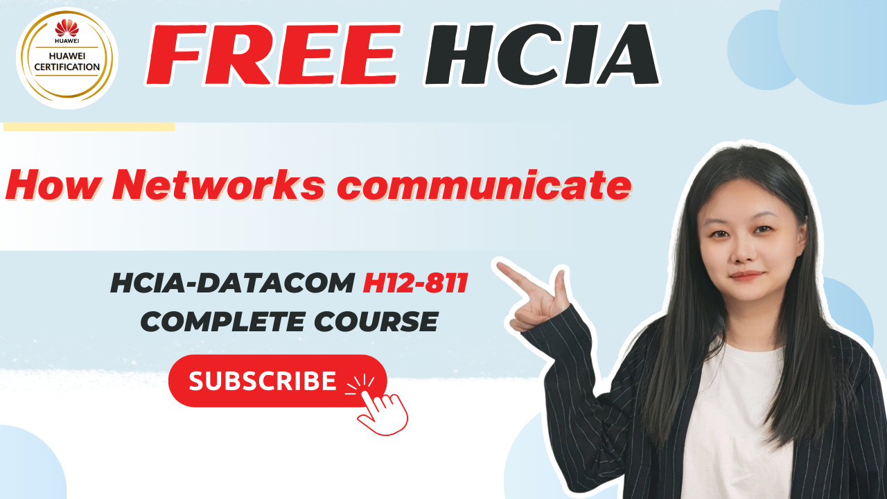 Free HCIA v1.0 H12-811 | Complete Course