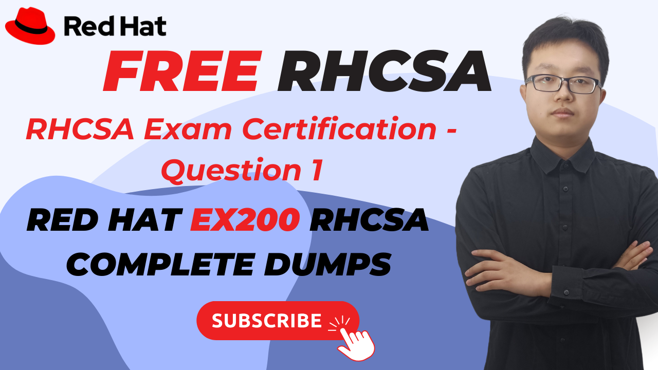 Free Red Hat RHCSA EX200 | Com
