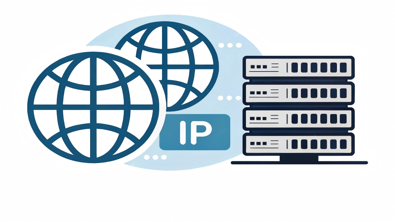 IP addresses are unique in the world, wh