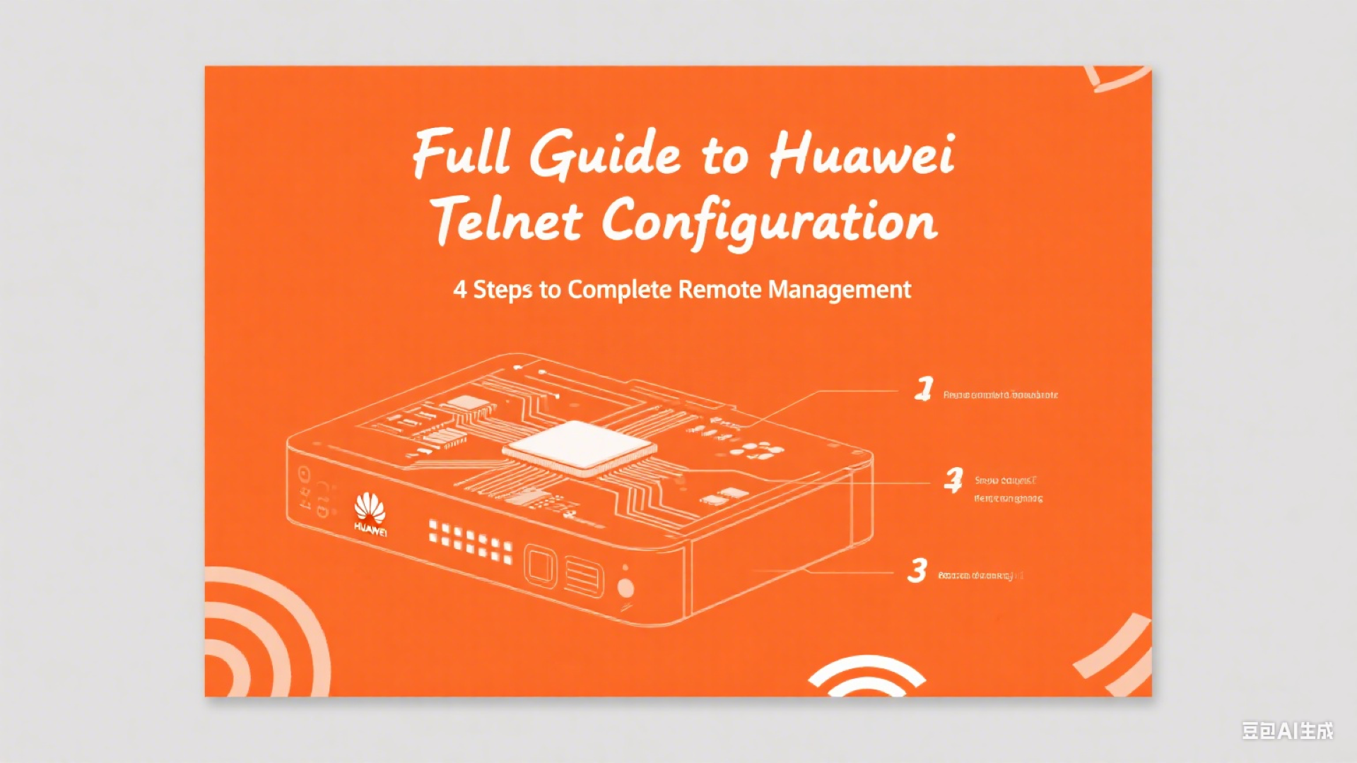 How to Configure Telnet on Huawei Device