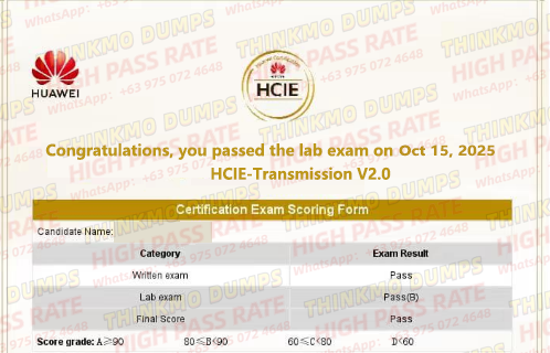 HCIE-WLAN V1.0 & Huawei IT: Drive IC