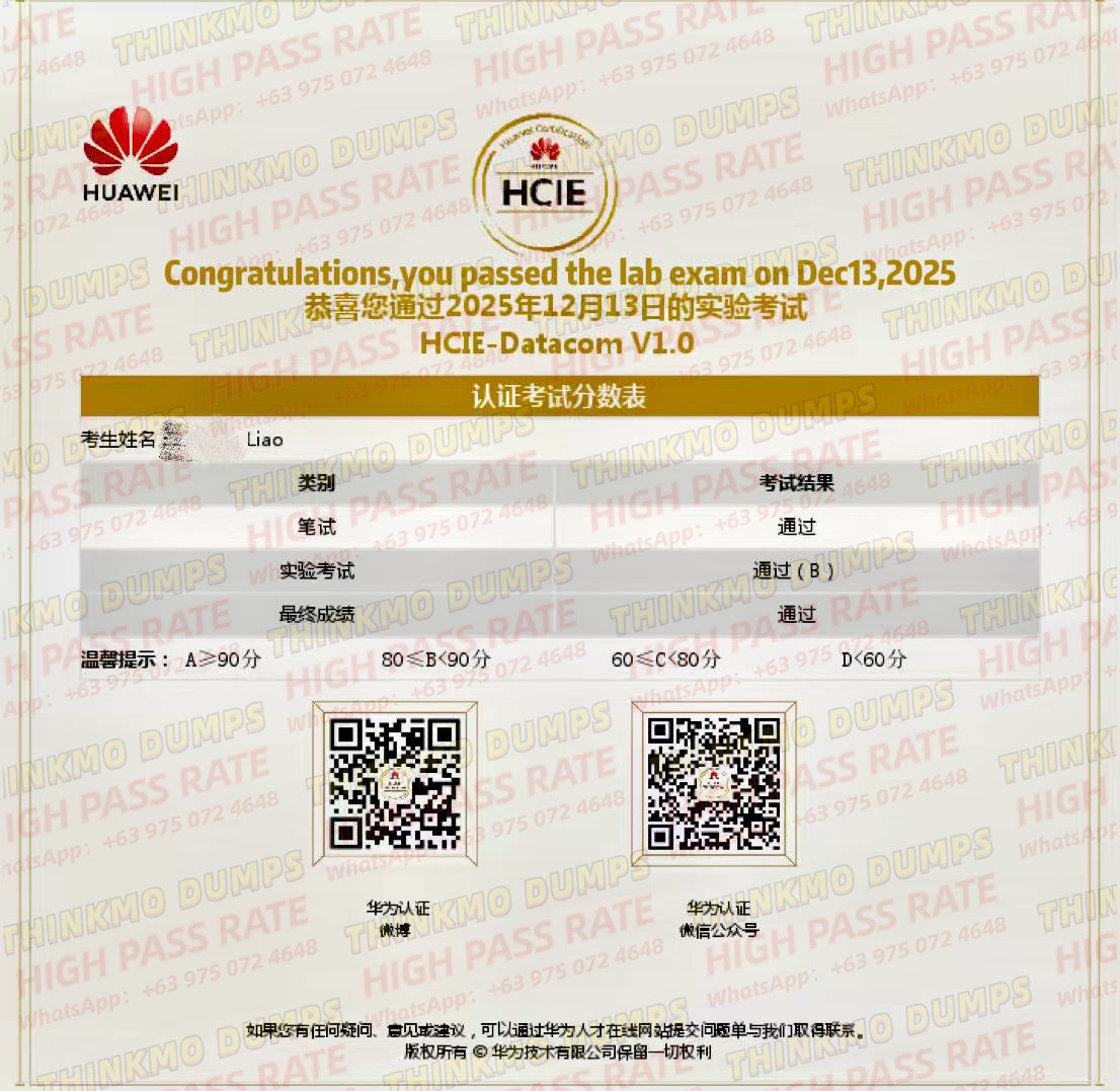ThinkMo: Cisco & Huawei ICT Certific