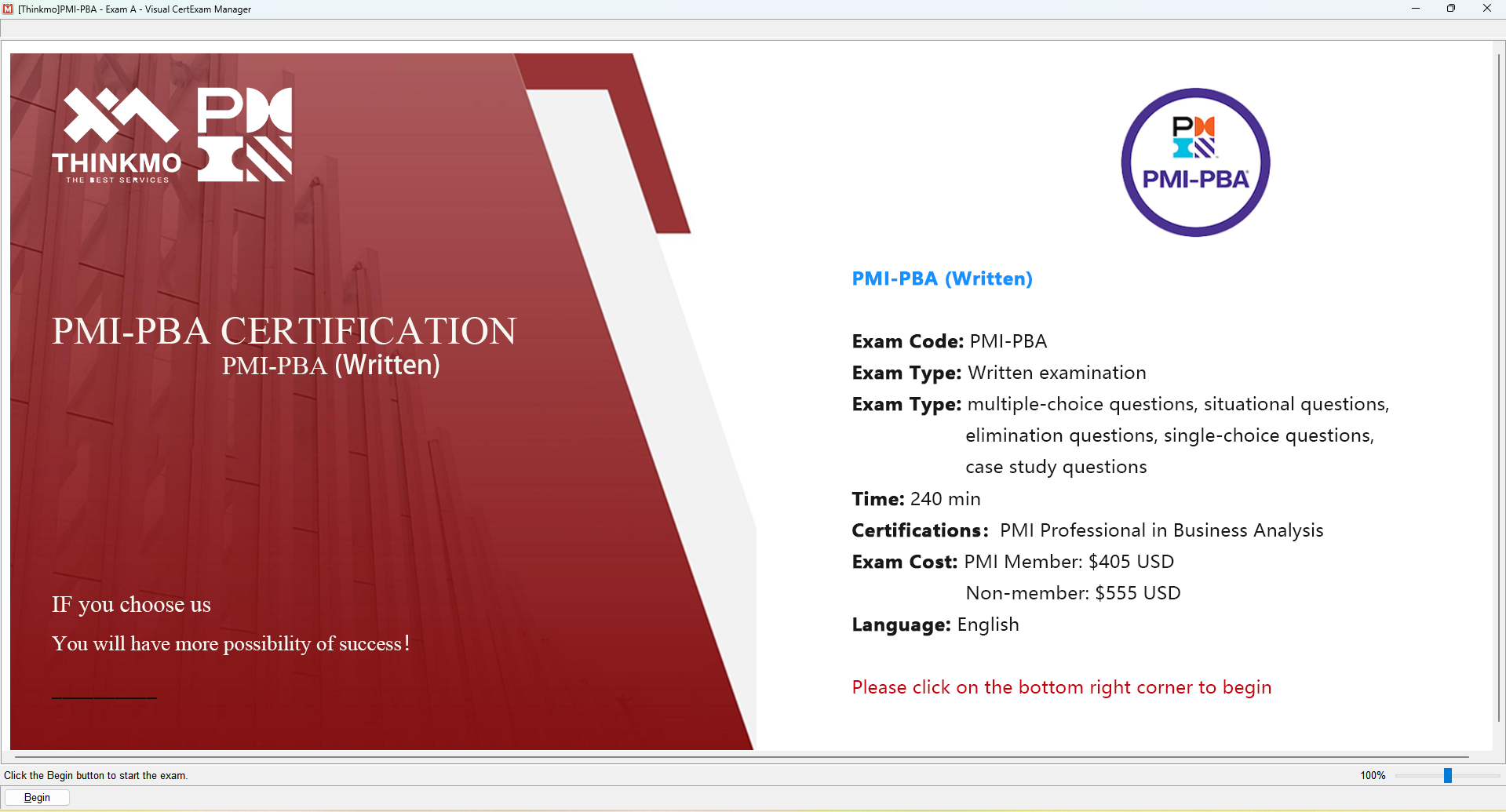 PMI-PBA Dumps Valid and 100% Pass.png