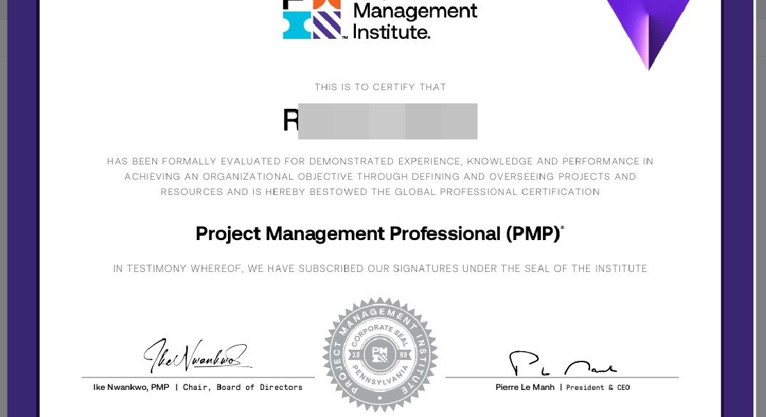 How Earning the PMP Certi