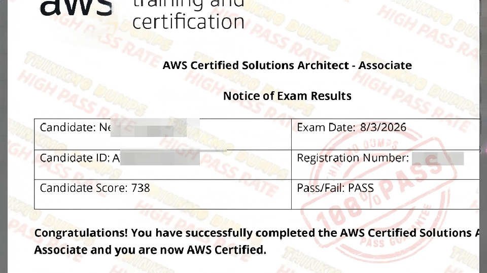 Two Real SAA-C03 Results,